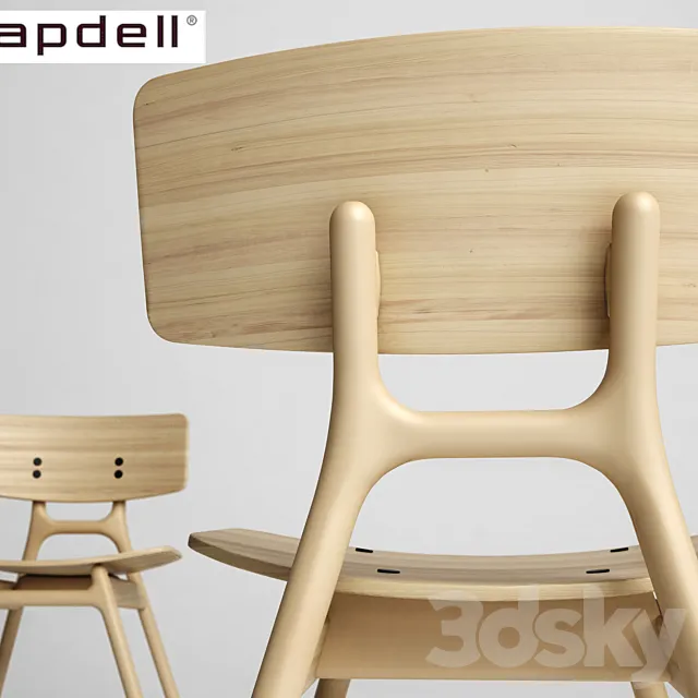 Eco chair Capdell 3D Model Eco chair Capdell 3D Model