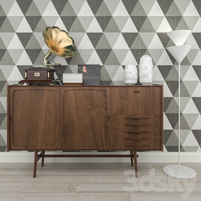 ECO & DECO decorative set 3D Model ECO & DECO decorative set 3D Model