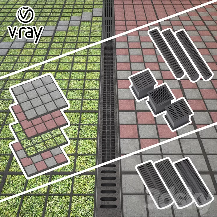 Eco parking 3D Model