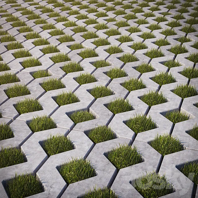 eco-parking 3D Model eco-parking 3D Model