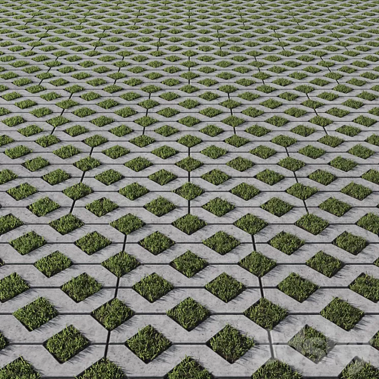 Eco tiles 4 3D Model Eco tiles 4 3D Model