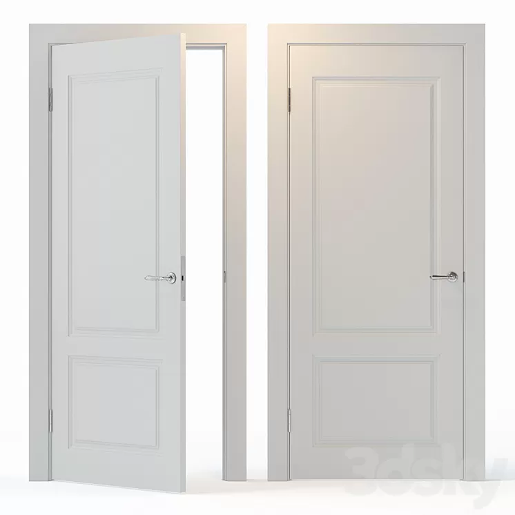 Economy door5 Elegantnie door 3D Model