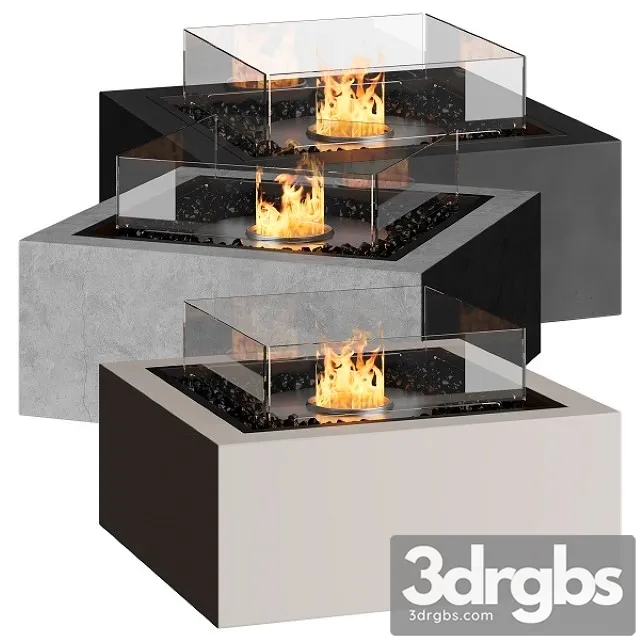 EcoSmart Fire Fireplace 3D Model Download
