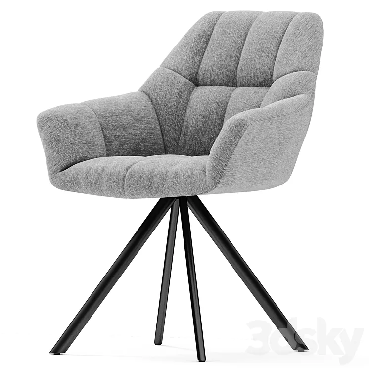 Eddy chair 3D Model Free Download