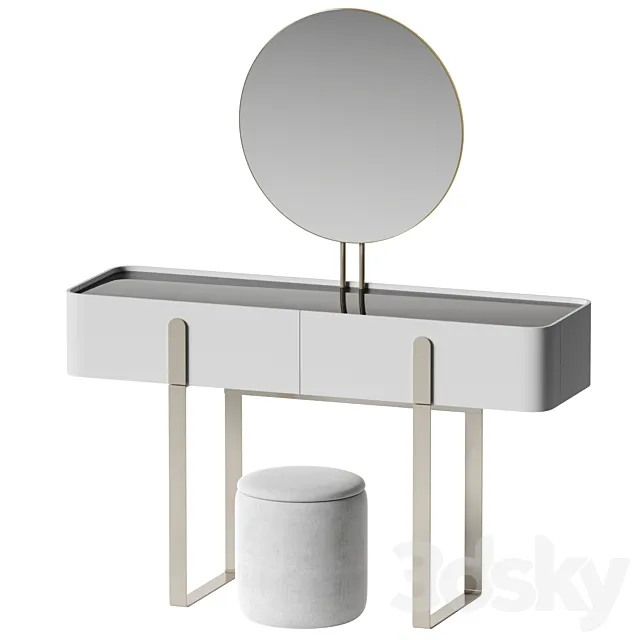 Eden – Console by Capital collection 3D Model