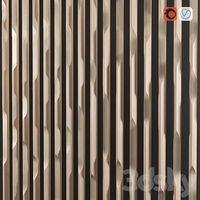 Edge decor panel 3D Model
