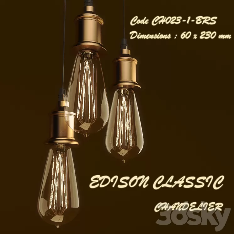 EDISON CLASSIC 3D Model