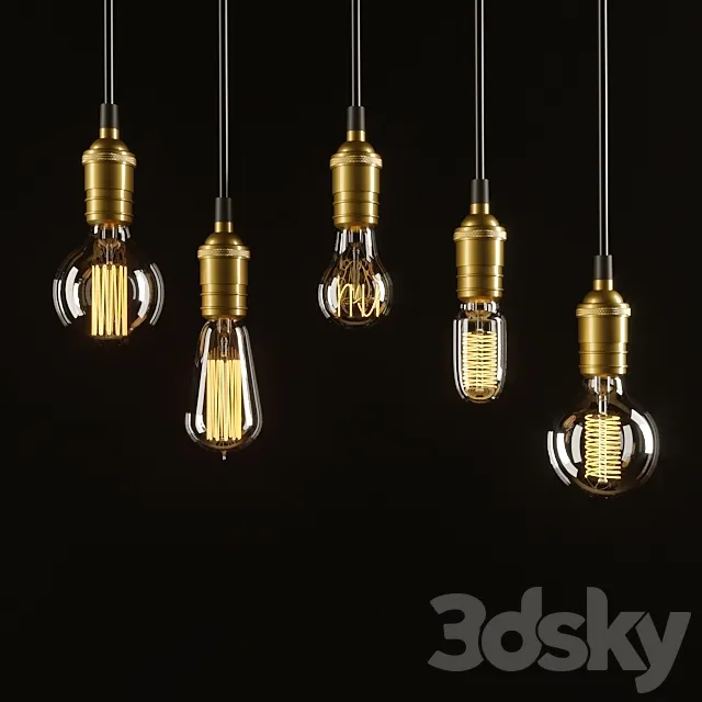edison light 3D Model
