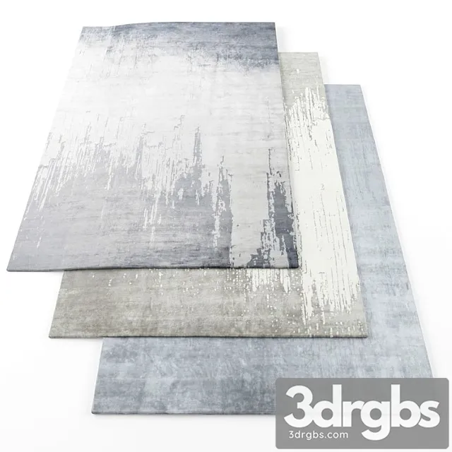 Edition Bougainville Rugs 2 3D Model Download