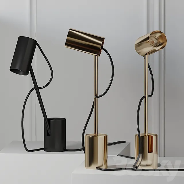 EDIZIONI DESIGN Ed005 Table Lamp 3DModel