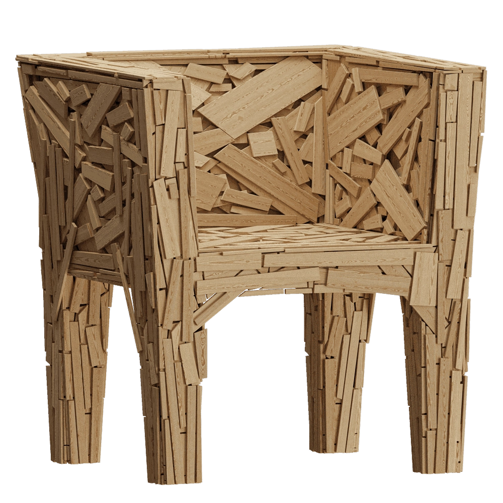 Edra – Armchair Favela 3D Model