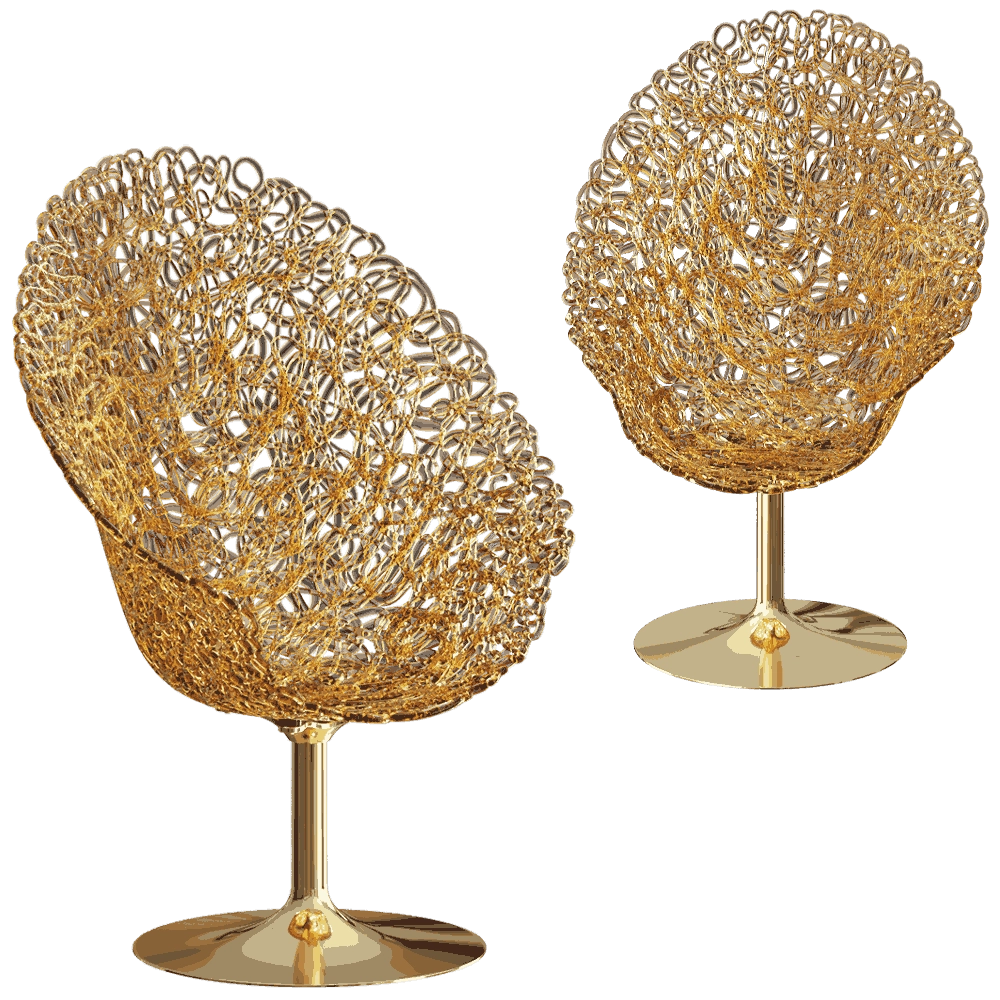 Edra – Chair Margherita 3D Model