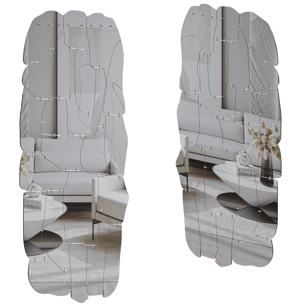 Edra – Mirror Miraggio 3D Model Edra – Mirror Miraggio 3D Model