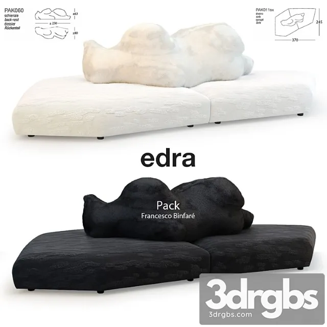 Edra pack sofa Edra pack sofa