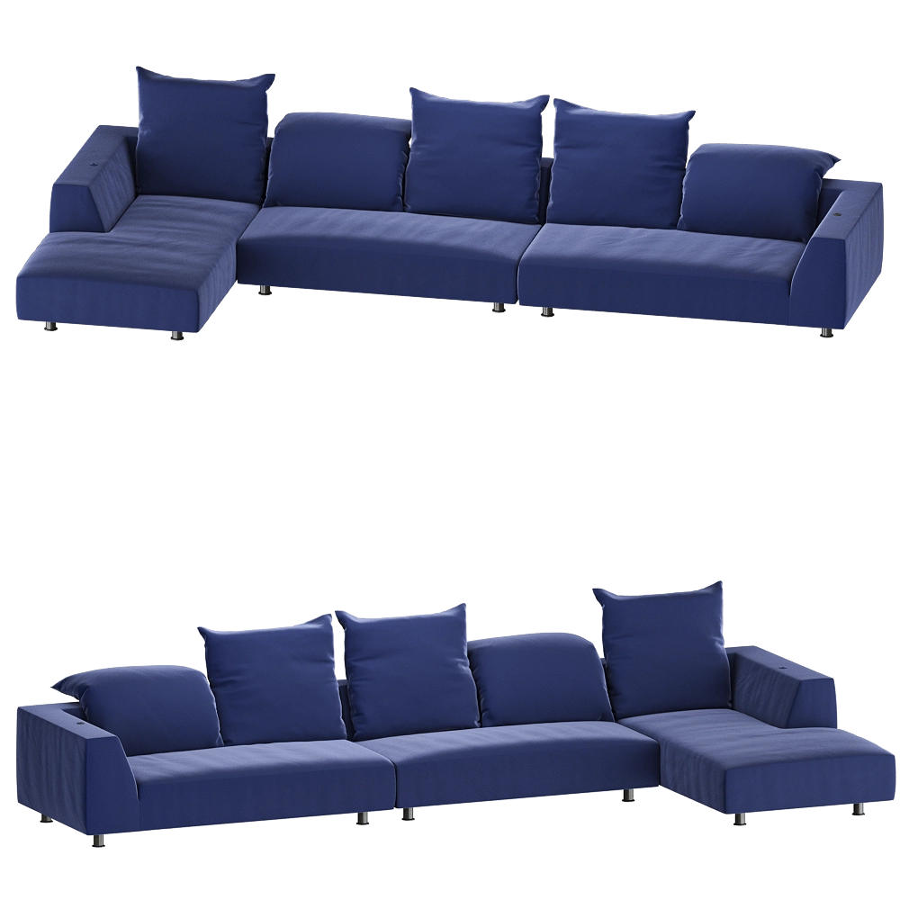 Edra – Sofa ABS190Tsx – ABS160EC – ABS190Pdx 3D Model Edra – Sofa ABS190Tsx – ABS160EC – ABS190Pdx 3D Model