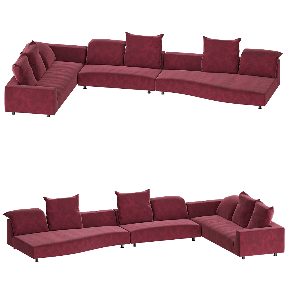 Edra – Sofa ABSPNFsx – ABS160EC – ABS300dv 3D Model Edra – Sofa ABSPNFsx – ABS160EC – ABS300dv 3D Model