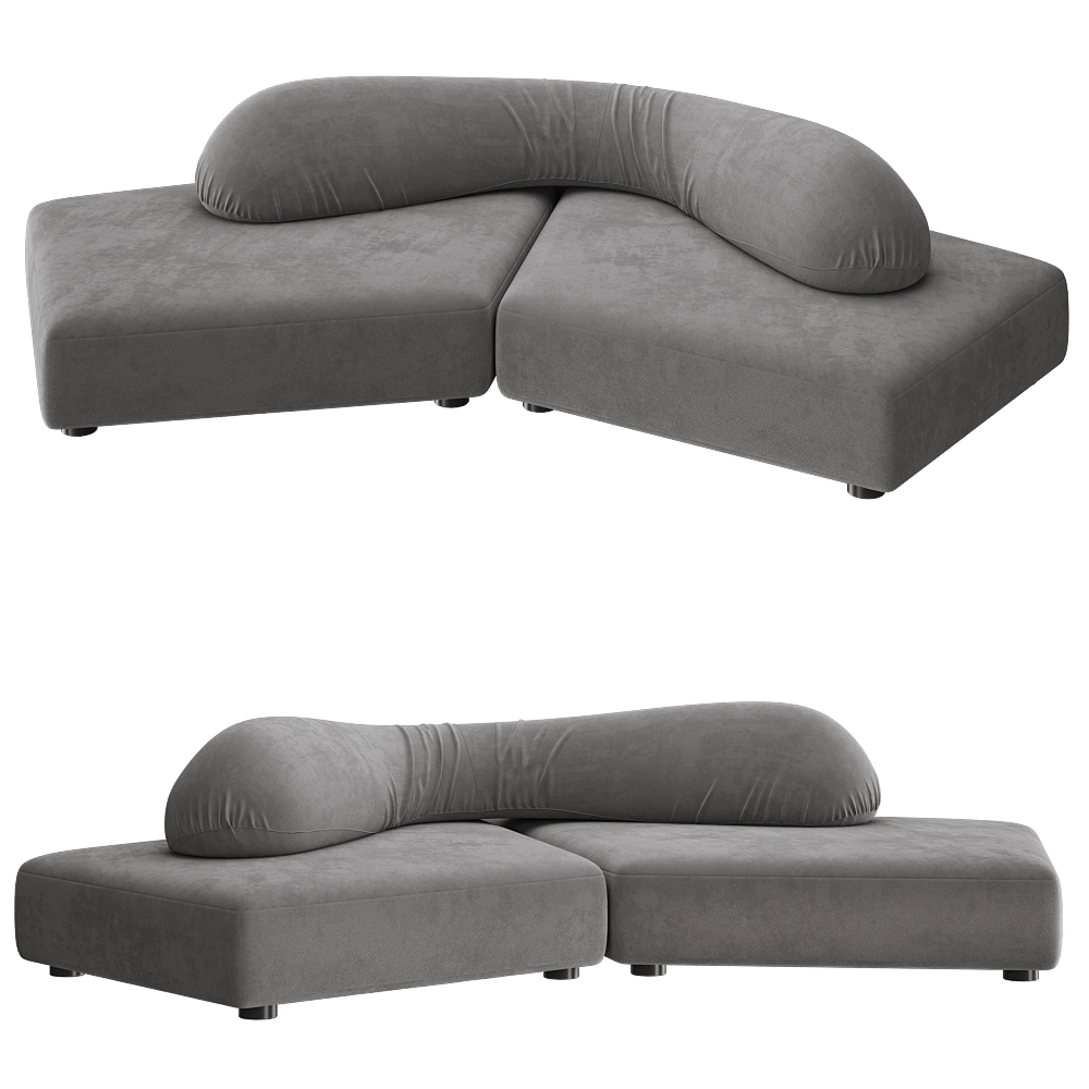 Edra – Sofa On the Rocks 3D Model Edra – Sofa On the Rocks 3D Model