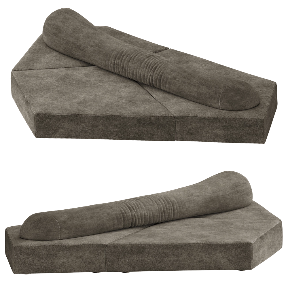 Edra – Sofa On the Rocks 6 3D Model Edra – Sofa On the Rocks 6 3D Model