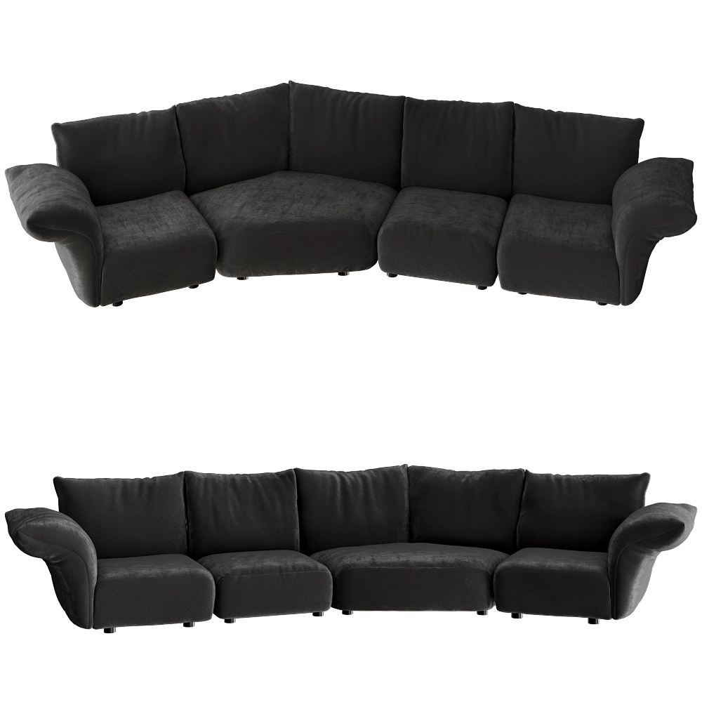 Edra – Sofa STDTsx-STDEC-STDA2-STDTdx 3D Model