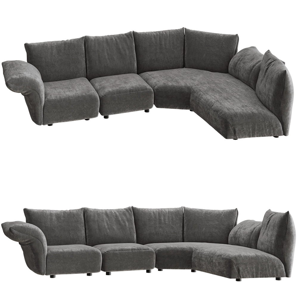 Edra – Sofa STDTsx-STDEC-STDN30 3D Model