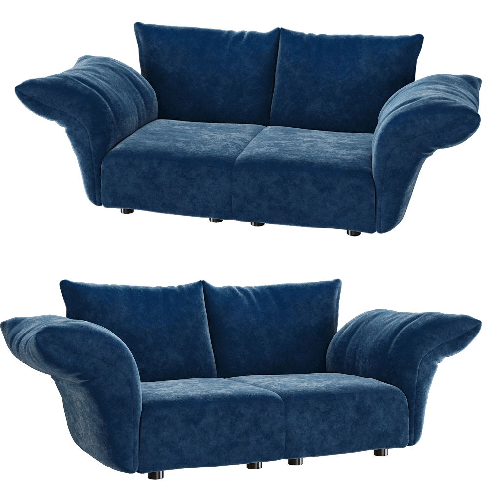 Edra – Sofa STDTsx – STDTdx 3D Model