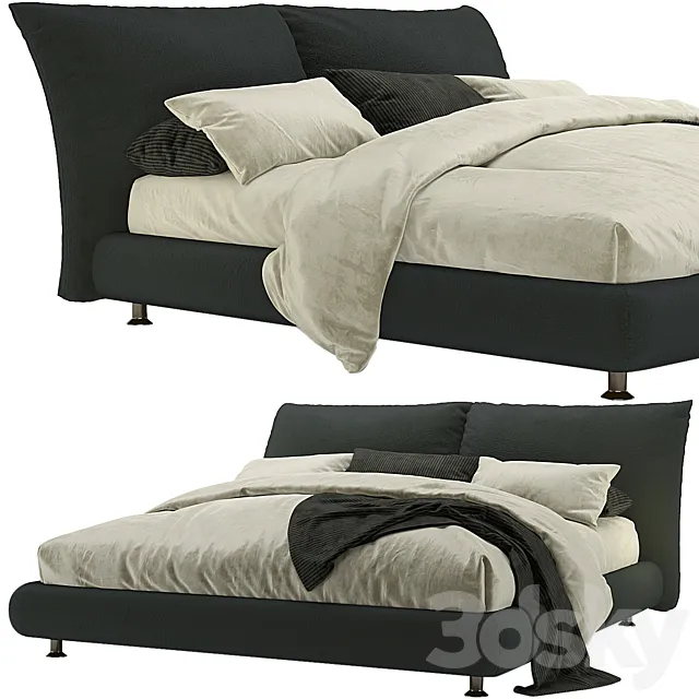 edra STAND BY ME Bed 3D Model edra STAND BY ME Bed 3D Model