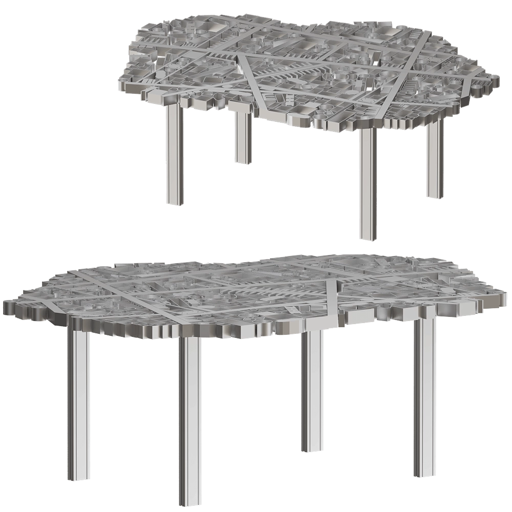 Edra – Table Baghdad 3D Model