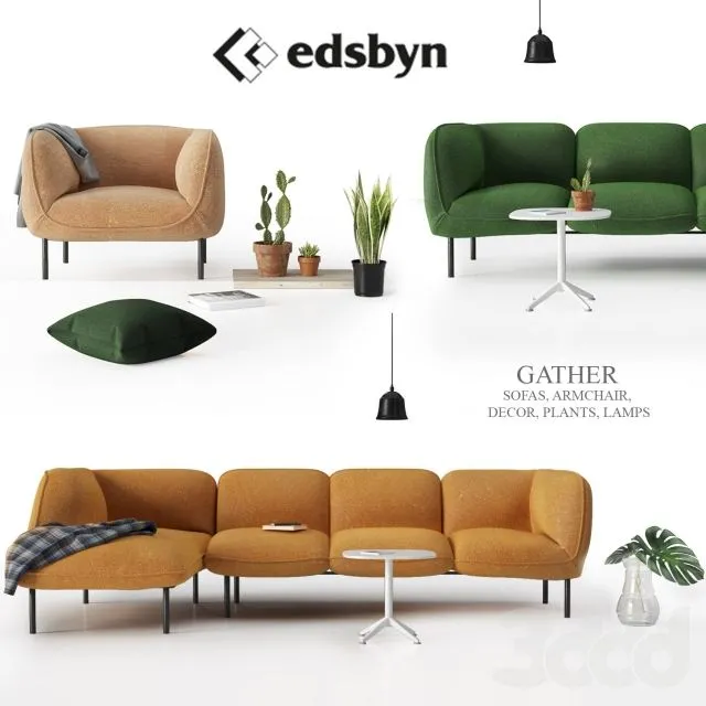 Edsbyn series Gather 3D Model