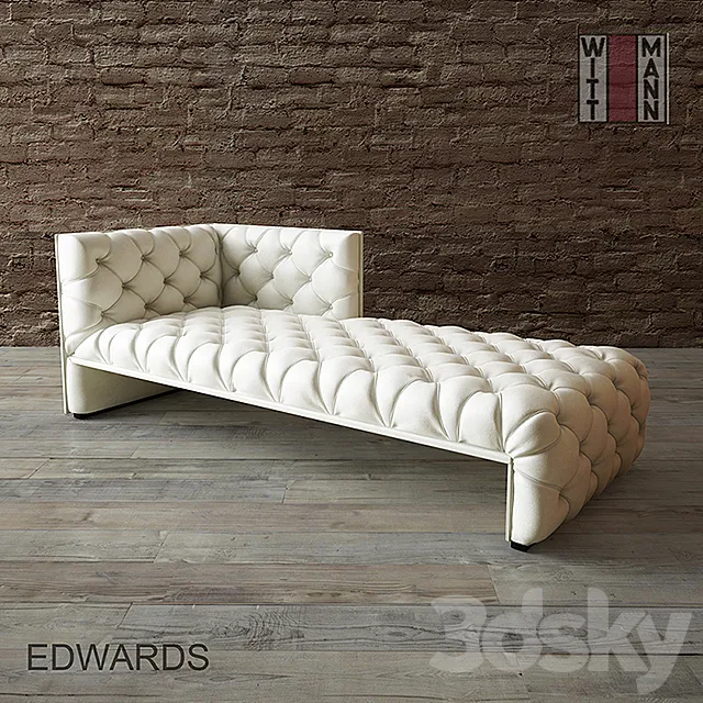 Edwards couch 3D Model Edwards couch 3D Model