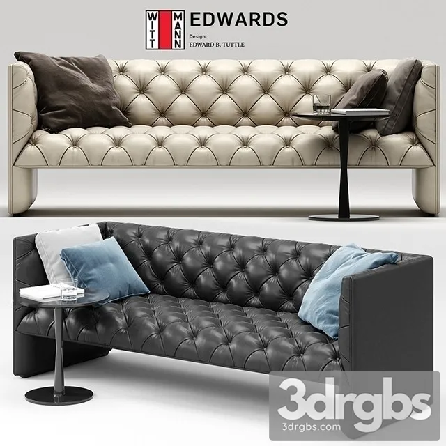 Edwards sofa 3D Model Download Edwards sofa 3D Model Download
