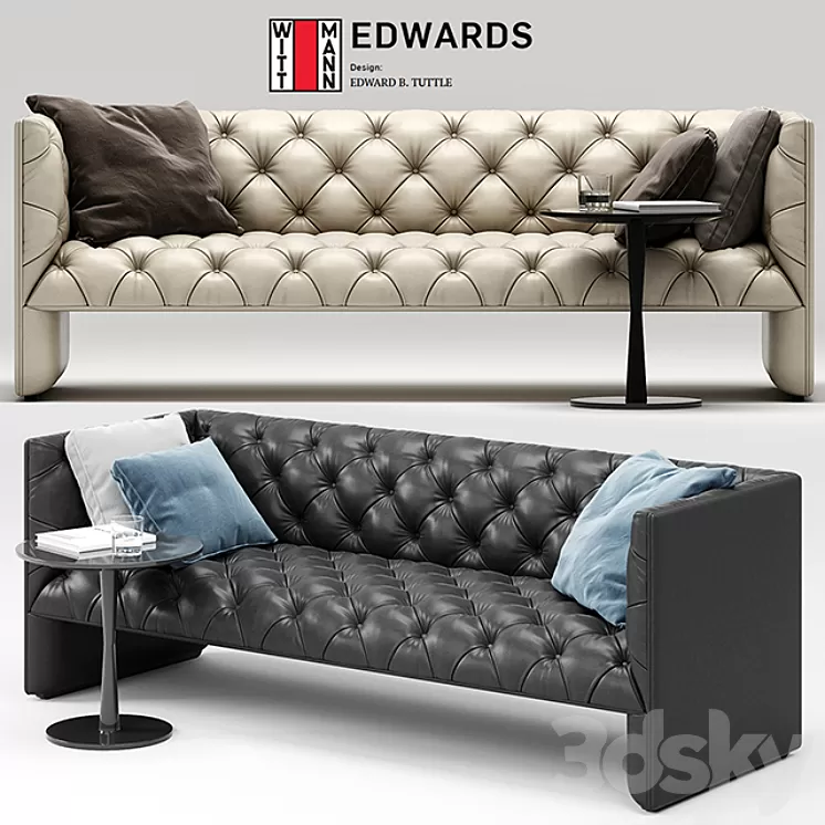 Edwards sofa 3D Model
