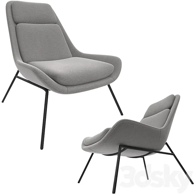 Eero accent chair 3DModel Eero accent chair 3DModel