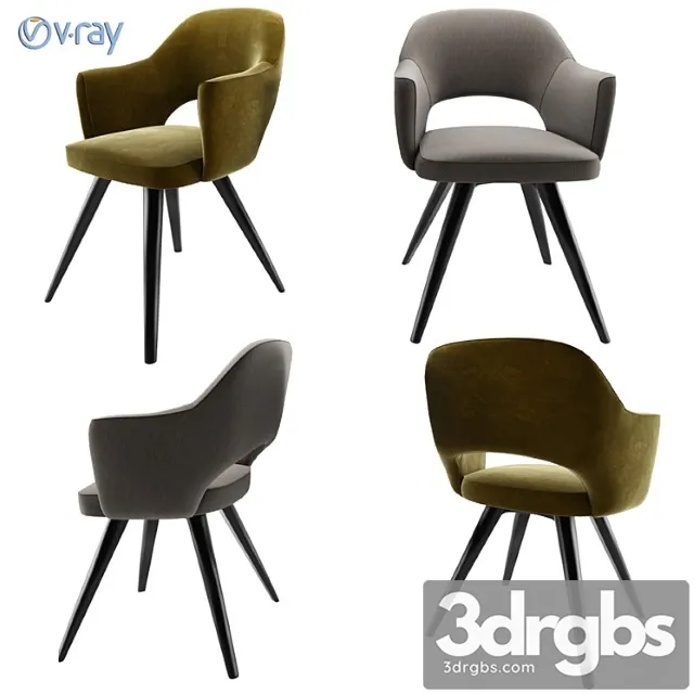 Eero saarinen executive steel swivel mid century 2 3D Model Download Eero saarinen executive steel swivel mid century 2 3D Model Download