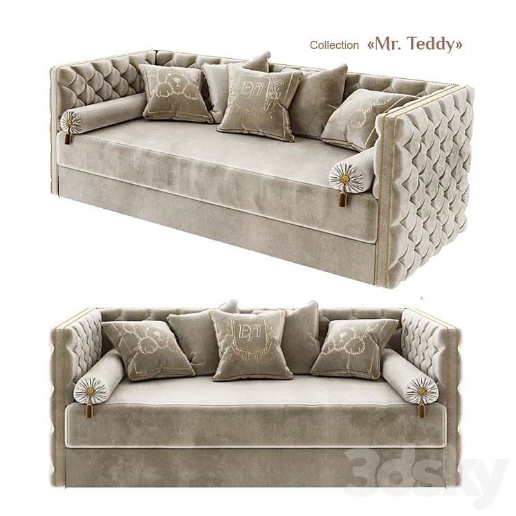 EFI Kid Concept / Mr. Teddy – sofa 3D Model EFI Kid Concept / Mr. Teddy – sofa 3D Model
