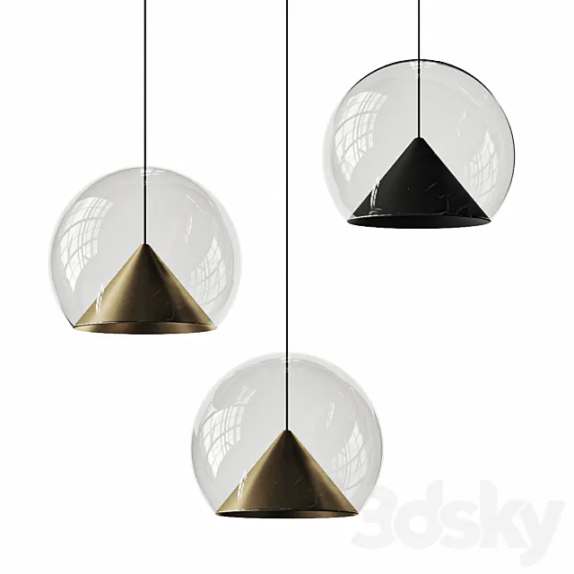 Eforma Cherry Pendant Lamp 3D Model Eforma Cherry Pendant Lamp 3D Model
