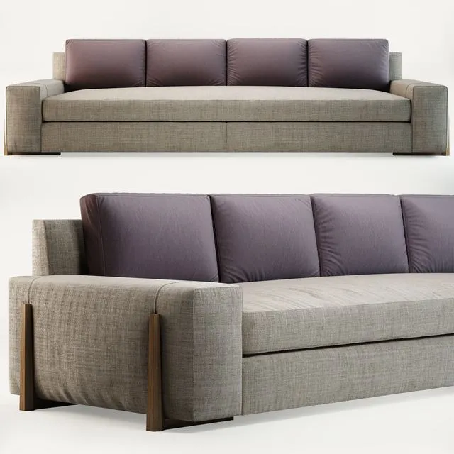 EGAN Sofa by Bright 3D Model EGAN Sofa by Bright 3D Model