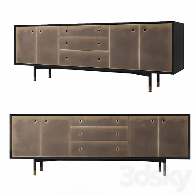 Egg Collective Julie Credenza 3DModel Egg Collective Julie Credenza 3DModel