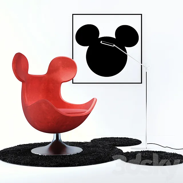 Egg Mickey 3DModel