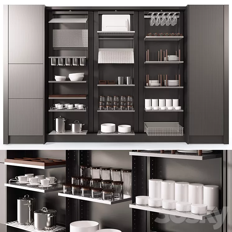 Eggersmann – Works kitchen 3D Model Eggersmann – Works kitchen 3D Model