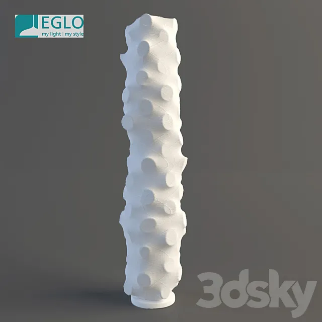 Eglo Cocoon Terrata floor lamp 3D Model Eglo Cocoon Terrata floor lamp 3D Model