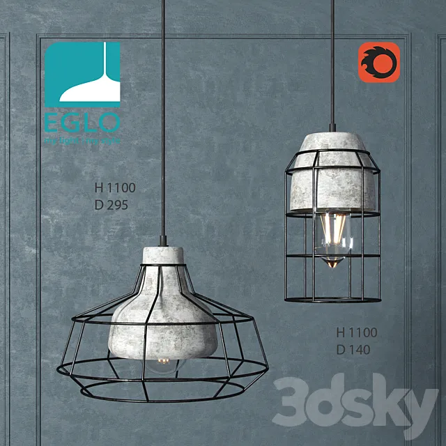 Eglo Consett 3DModel Eglo Consett 3DModel