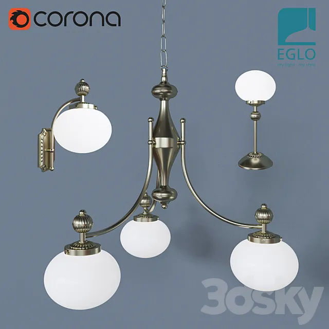 EGLO Fernandez 3D Model EGLO Fernandez 3D Model