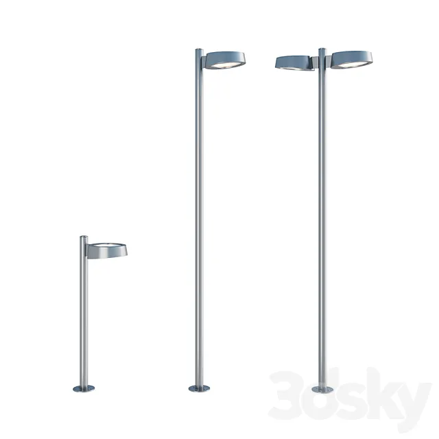 Eglo Jerba street light 3D Model