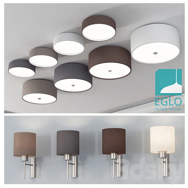 EGLO PASTERI set 1 3DModel