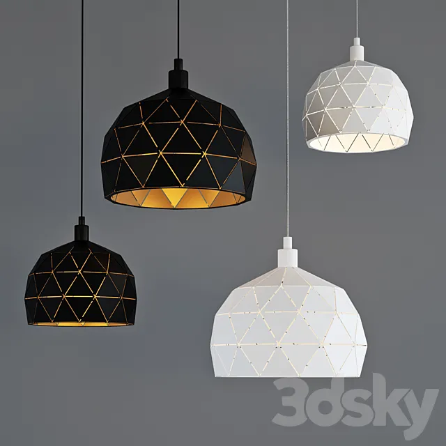 EGLO ROCCAFORTE SET 3D Model