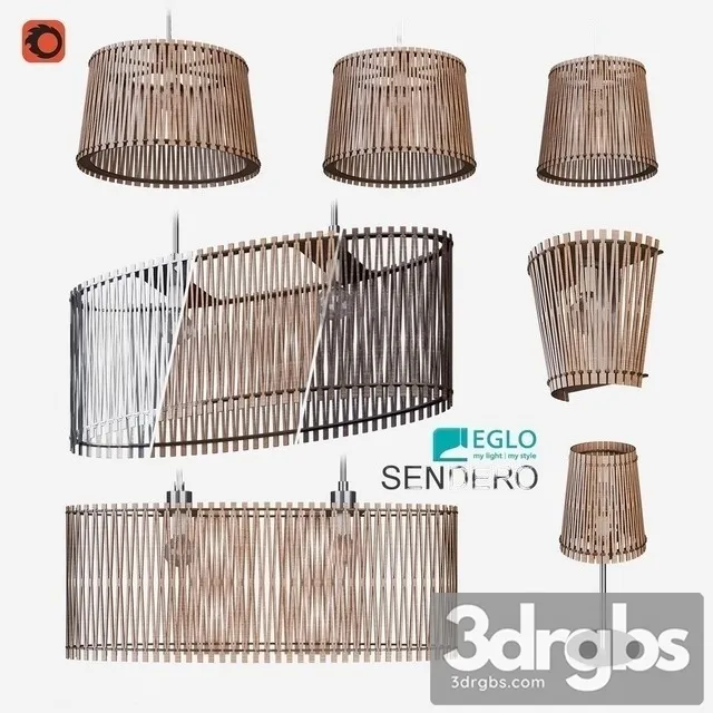 Eglo Sendero 3D Model Download Eglo Sendero 3D Model Download