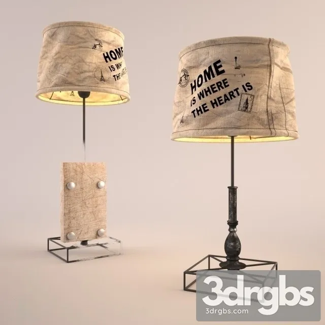 Eglo Table Lamp 3D Model Download