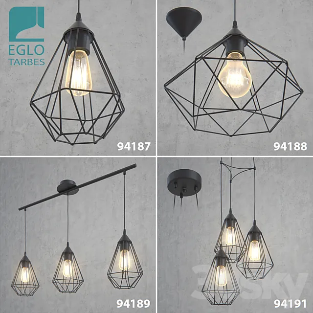 EGLO TARBES Collection 3D Model