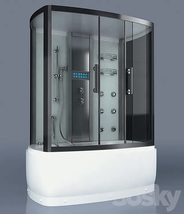 EGO box Shower 3DModel EGO box Shower 3DModel