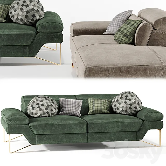 Egoitaliano Princess Sofa 3DModel